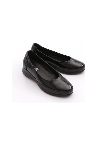 Dgn 2265 Kadin Comfort Ayakkabi Siyah Petek