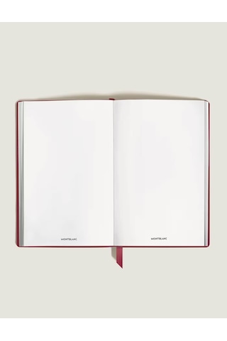 Montblanc Sartorial Deri Kırmızı Küçük Boy Defter 134726