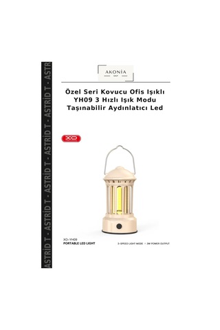 Özel Seri Kovucu Ofis Işıklı Yh09 3 Hızlı Işık Modu Taşınabilir Aydınlatıcı Led Çok Renkli