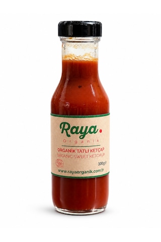 Raya Organik Organik Tatlı Ketçap - 300gr 300 G