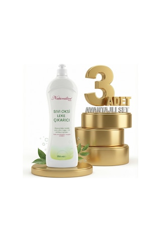 Naturalive Oksi Sıvı Leke Çıkarıcı 3x750 Ml