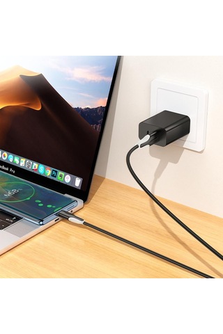 Borofone Bx119 Yeni Usb Usb-c / Tip-c Şarj Veri Kablosu, Uzunluk: 1m Siyah
