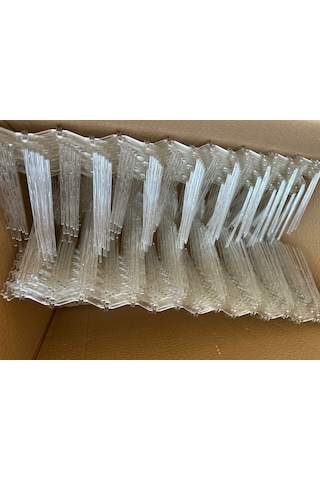 50 Adet Tekinoğlu Plastik Kuşkonmaz Şeffaf Diken 25 Metre Kuş Bariyeri, Tüylenme Önleyici Kuşsavar