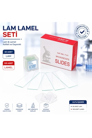 Lam Lamel Seti - 50 Adet Lam 100 Adet Lamel