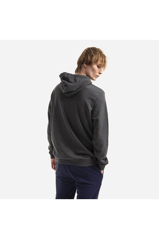 Puma 586688-07 Ess Big Logo Hoodie Tr Erkek Sweat Dark Gray Heath Koyu Gri