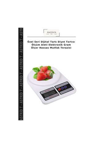 Özel Seri Dijital Tartı Diyet Tartısı Ölçüm Aleti Elektronik Gram Ölçer Hassas Mutfak Terazisi Çok Renkli