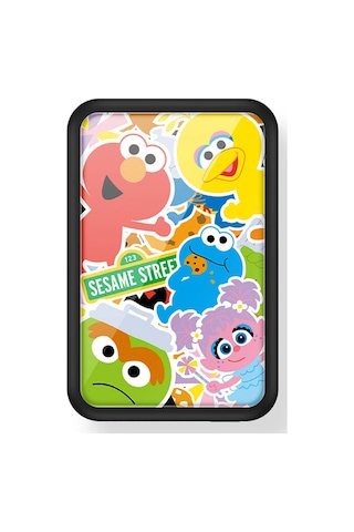 Casebang MP12 Sesame Street Serisi Kablosuz Magsafe Taşınabilir Powerbank