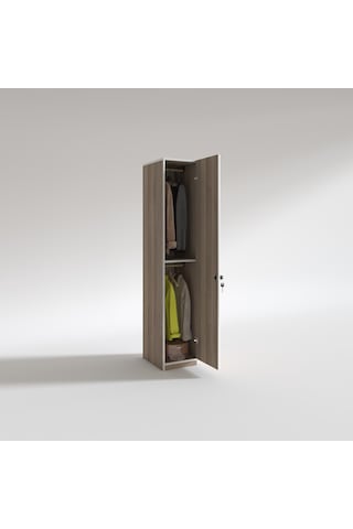 Kenzlife Kilitli Gardırop Öğrenci Dolabı Tek Kapılı Günebakan Crd 180 35 42 Gardolap Dolap Ofis