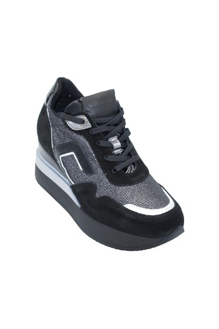 Vernıce Nero Dolgu Taban Ayakkabı Kadın Diğer 2c4888 Comart 4888 Siyah