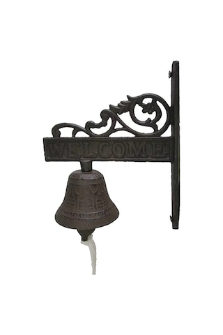 Maotai Dökme Demir Kapı Zili Asılı Bahçe Zili Kapalı Açık Duvarlar Çit Dekor 1