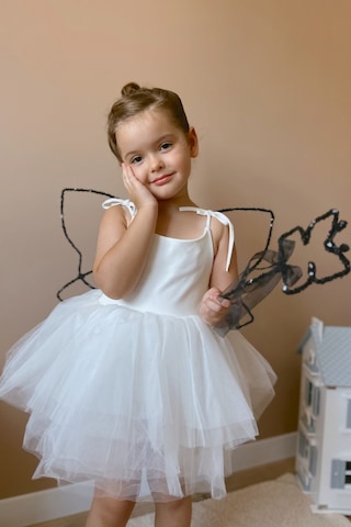 Le Mabelle Siyah Pullu 2'li Kelebek Kanat Asa Set Siyah