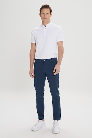 Ac&Co / Altınyıldız Classics Slim Fit Dar Kesim Pamuklu Esnek Chino Erkek Pantolon - Lacivert