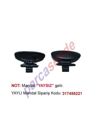 Torpıdo Kapak Acma Kolu Partner-Berlıngo 03-09 Cıtroen C2-C3 02-0
