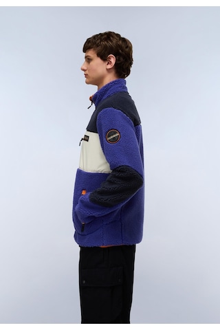 Napapijri Yupik Fz 3 Erkek Tam Fermuarlı Polar-30414 Mavi