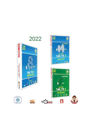 Tonguç 8. Sınıf Taktikli Sayısal Set 2022 Yeni (Hediyeli)