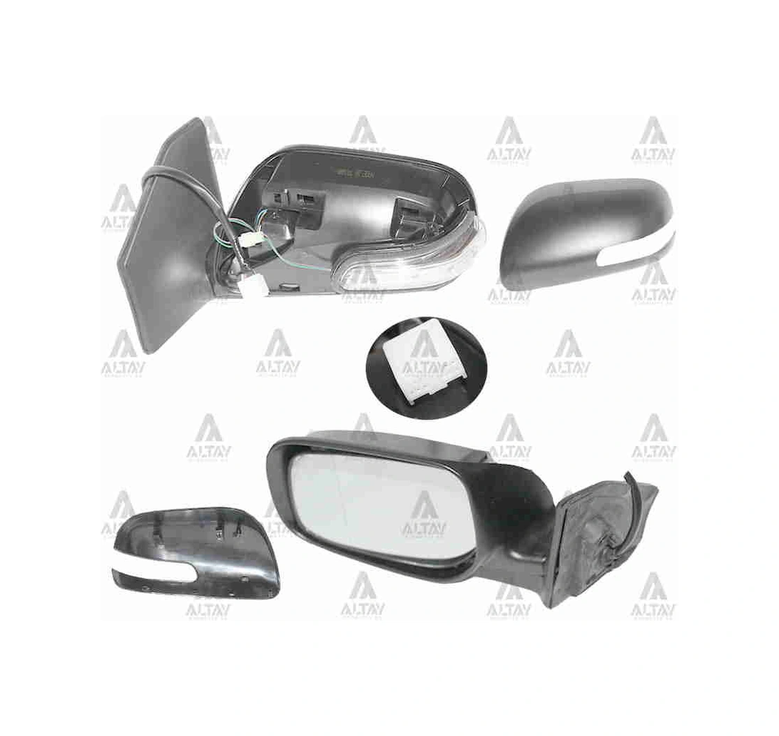 Ayna Dış Dikiz Avensıs 2006-2008 Elektrikli Isıtmalı Otomatik Katlanır Sinyalli Sol 87906 05180