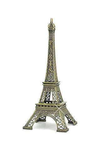 Minyatür Metal Eyfel Kulesi Dekoratif Biblo 25 Cm Standart
