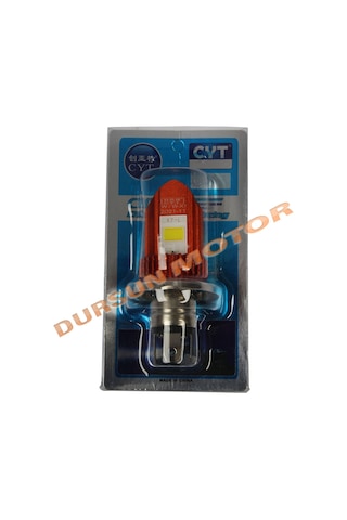 Motosiklet Pro Led Ampül H4 Duylu X7 Beyaz Mavi