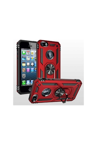 Apple Uyumlu iPhone 5 5S Se Kilif Yüzüklü Zirh Tank Vega 386841650