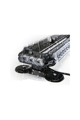 Çakar Lamba Çift Taraflı 30 Led Mavi-kırmızı 38x16.5x7.5 Cm / Lap