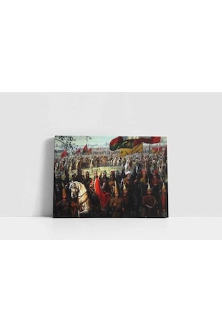 Tr Osmanlı Tarihi Kanvas Tablo 140 X 210 Cm Kb21354 Diğer