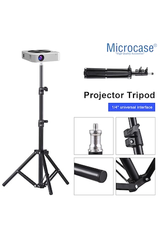 1/4 Vida Girişli 2.1 Mt Eğim Ve Açı Ayarlamalı Tripod - Al5173