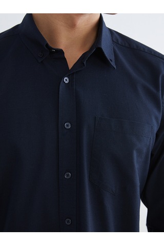 Lcwaıkıkı Classic Lacivert Regular Fit Oxford Erkek Gömlek