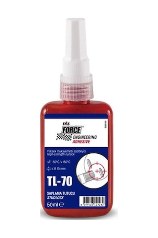 Ems Force Tl-70 Yüksek Mukavemetli Civata Sabitleyici 50Ml N11.24295 Ems Force Tl-70 Yüksek Mukavemetli Civata Sabitleyici 50Ml N11.24295