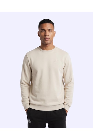 Kappa Tonnio Erkek Gri Regular Sweatshirt