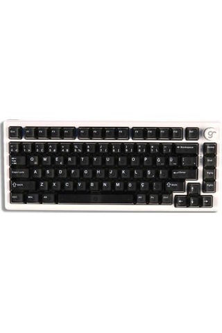 Cherry Single Shot Pc Full Set Şeffaf Türkçe Keycap Set