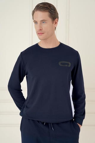 Efor Ts 888 Slim Fit Lacivert Spor T-shirt Lacivert