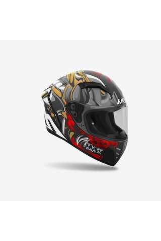Airoh Connor Samuraı Mat Motosiklet Kaskı Çok Renkli