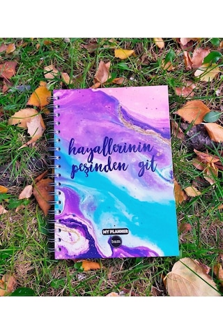 Hayallerinin Peşinden Git Tasarımlı Konuşan Ajanda-170 Diğer