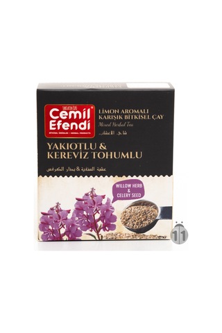 Cemil Efendi Yakıotlu Kereviz Tohumlu Karışık Bitki Çayı 60'lı Süzen Poşet 90 G