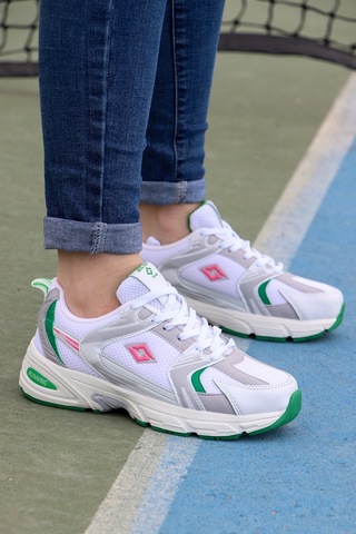 Vojo New 530 Memory Taban Hafif Unisex Sneaker Spor Ayakkabı 267800001375 19 Yeşil