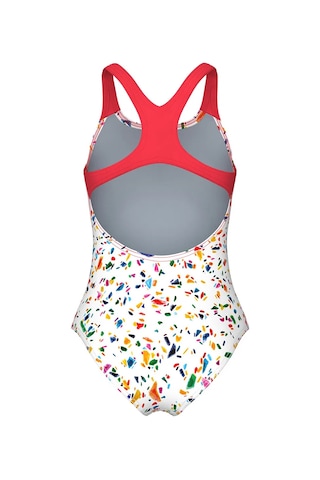 Confetti Swimsuit Swim Pro Back Çocuk Yüzücü Mayosu Çok Renkli