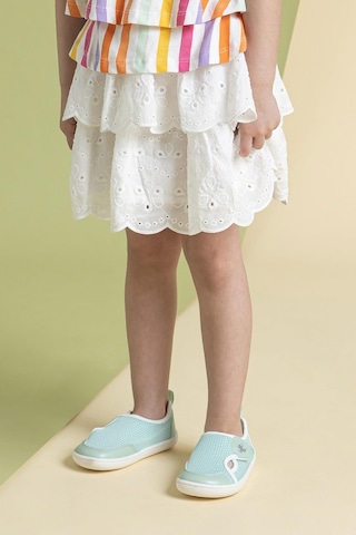 Hopfrög Kids Multi Barefoot Çocuk Ayakkabı Yeşil