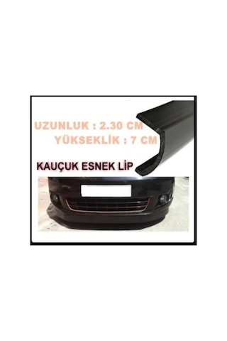 Ön Tampon Altı Plastik Lip Spoiler En 7Cmxboy 230 Cm Üniversal N11.9224