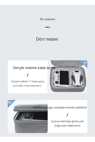 Djı Mini3/mini3pro Taşınabilir Saklama Çantası - Ekranlı Bağımsız