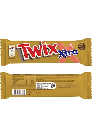 Twix Extra 75 Gr X 10 Adet