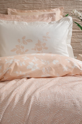 Yataş Bedding Etta Çift Kişilik Fall Winter Çeyiz Seti Pudra