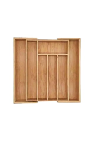 Meturas Mutfak Bambu Ayarlanabilir Çekmece Içi Ölçü Ayarlı Kaşıklık 5-7 Bölmeli Sku: Smg8690010572387