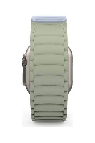 Apple Uyumlu Watch Ultra / Watch Ultra 2 49mm Strap Manyetik Mıknatıslı Silikon Kordon Kayış