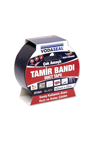Amaçlı Tamir Bandı 50mmx25mt Siyah