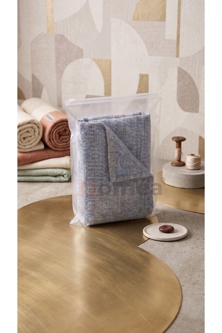 10 Lu Fermuarlı Organizer Çanta Seti 40x50 Cm Çok Amaçlı Makyaj, Seyahat Ve Düzenleme Çantası Şeffaf