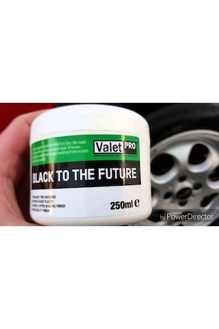 Valet Pro Black To The Future Plastik Trim Parlatıcı Jel 250Ml