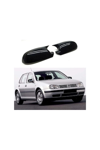 Vw Golf 4 Batman Yarasa Ayna Kapağı Piano Black 1998-2003