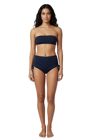 Donlaritta Büyük Beden Yüksek Bel Toparlayıcı Bikini Altı 42-44-46-48-50- 52 Beden Lacivert