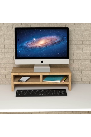 Emkawood Eliz Monitör Yükseltici Laptop Sehpası