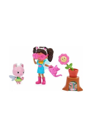 Gabby's Dollhouse Cat Tivity Aksesuarlı Oyun Seti Flower Garden